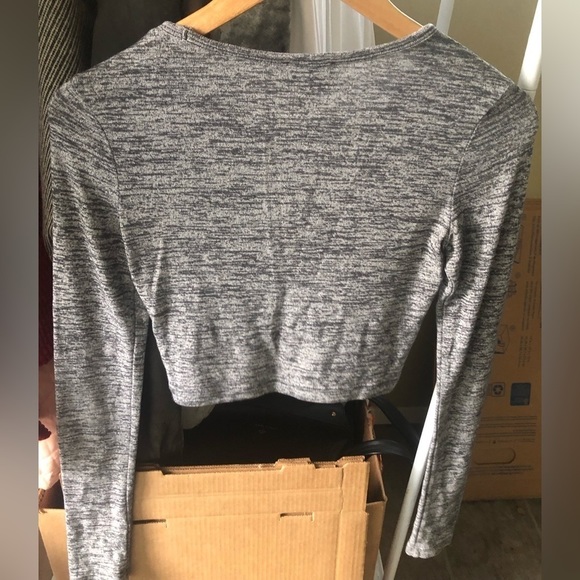 WILFRED FREE crop top, long sleeves - Picture 3 of 4